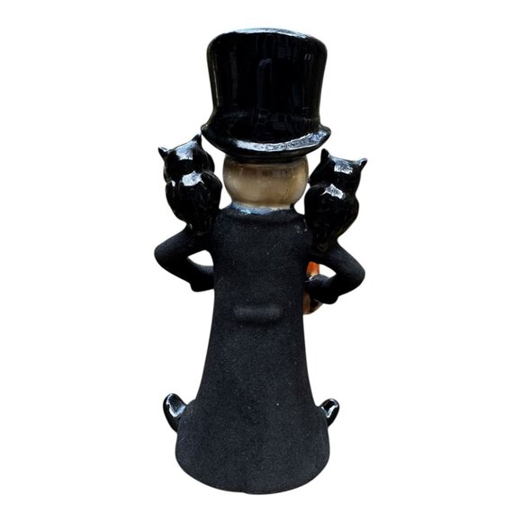 Yankee Candle Halloween 2010 Boney Bunch Owl Tea Light Holder By Mark Cook - Picture 3 of 7